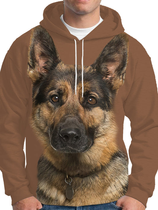 Sweat à Capuche Berger Allemand : Le Must-Have des Amoureux des Chiens !