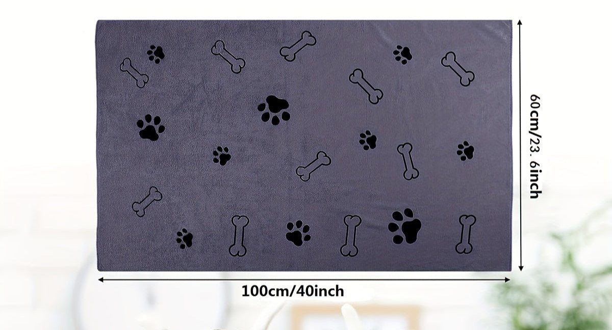 Pack of 4 Miracle Towels for Dogs: Express Drying and Extreme Softness