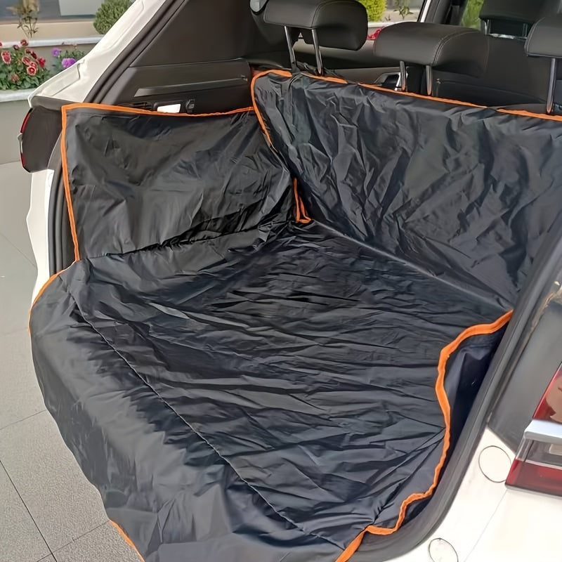 Waterproof, dirt-proof and scratch-resistant car trunk mat