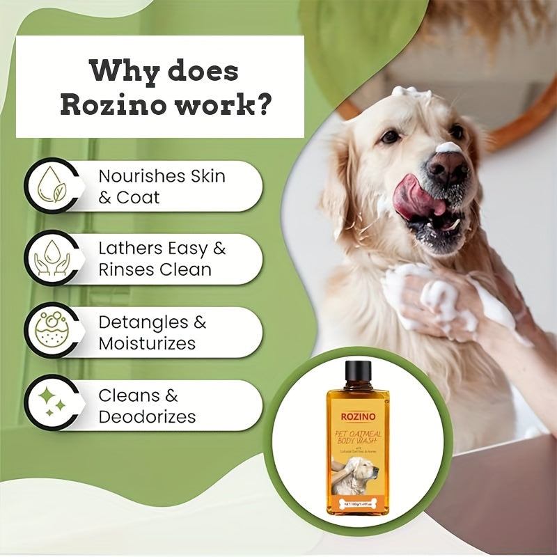 3-in-1 shampoo: cleans, softens, perfumes. Ideal for dogs and cats!