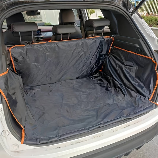 Waterproof, dirt-proof and scratch-resistant car trunk mat