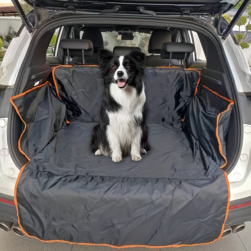 Waterproof, dirt-proof and scratch-resistant car trunk mat