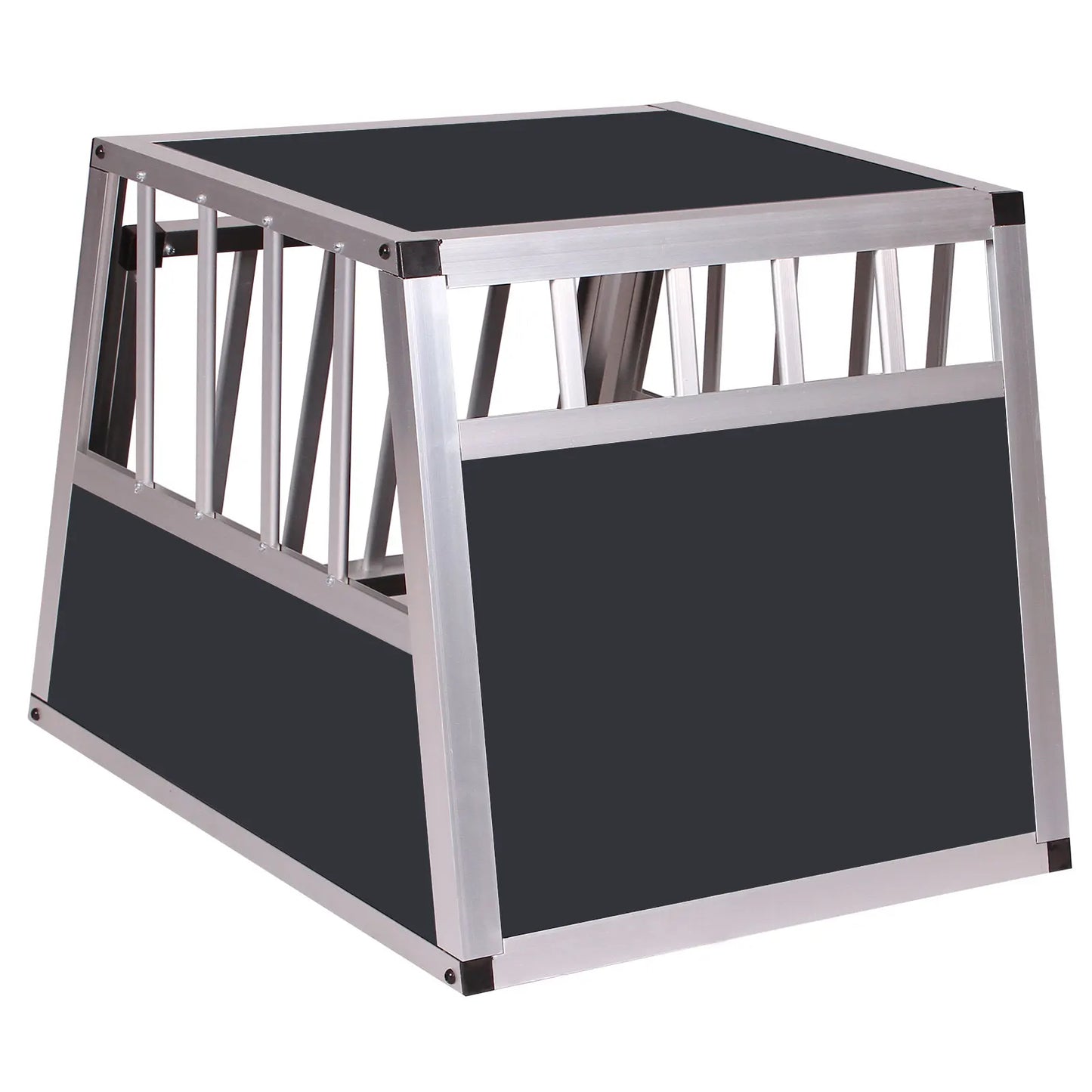 Aluminum transport cage 69x54x50cm