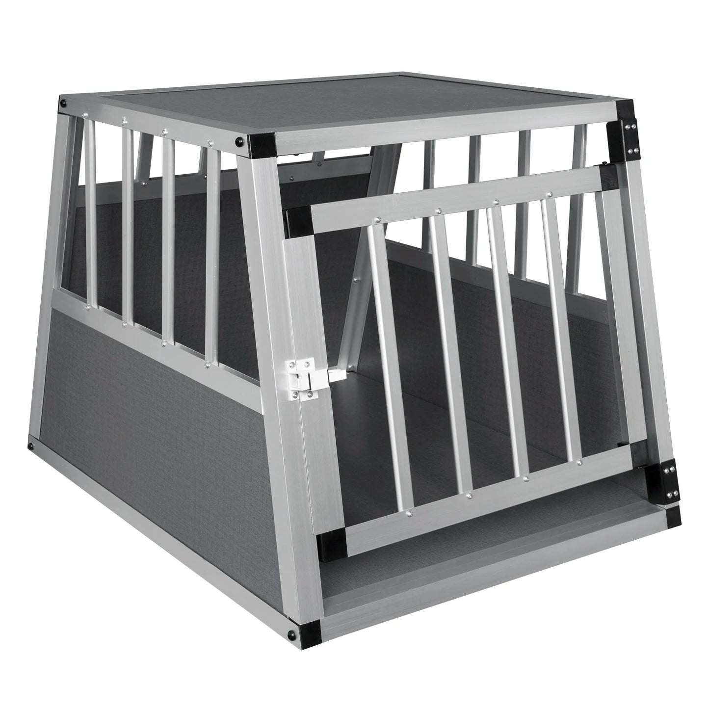 Cage de transport en aluminium 69x54x50cm