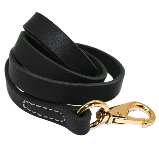 Training and walking: Leather leash, ideal for shepherds.