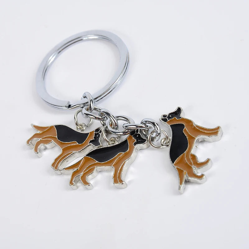 German Shepherd Keychain: Show your love for this exceptional breed!