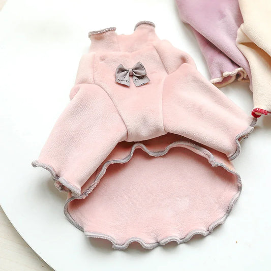 Le pull rose trop mignon pour ton chien!