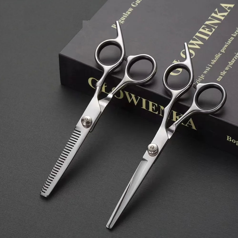 Curved, straight and thinning scissors: For all hair types