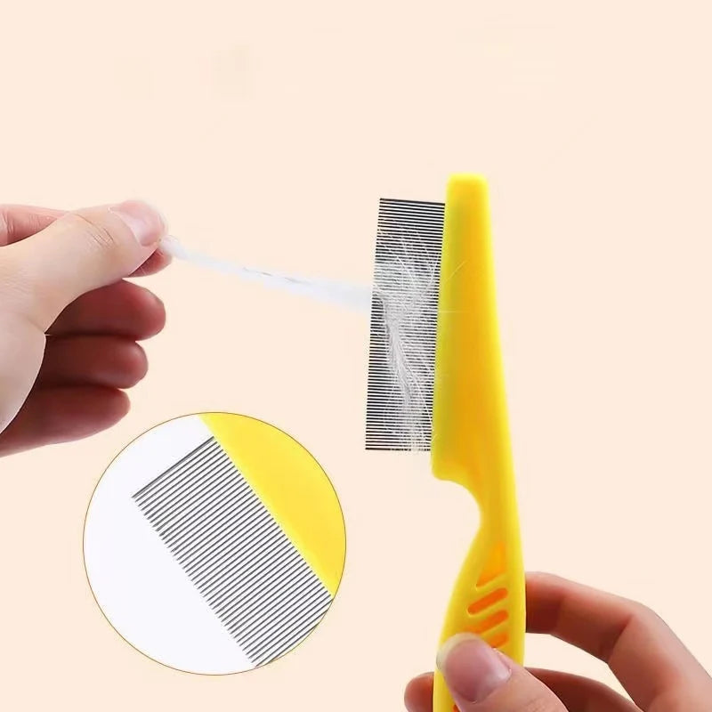 The stainless steel comb that catches all fleas!