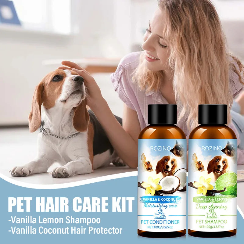 Pack Perfect Clean : shampoing et après-shampoing naturels pour chiens