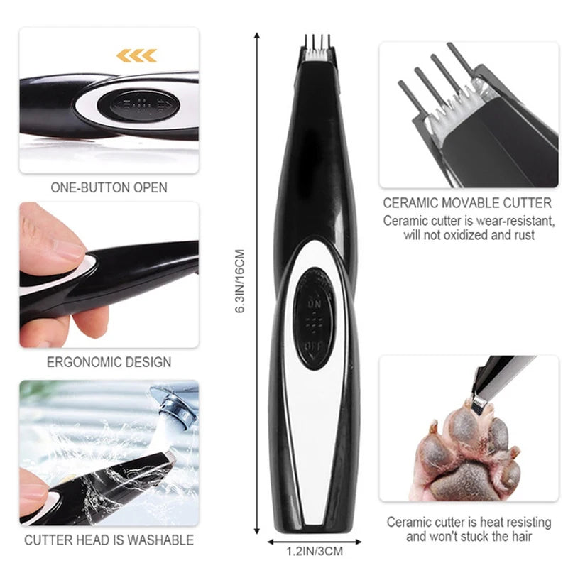 Impeccable hair guaranteed: Rechargeable trimmer kit