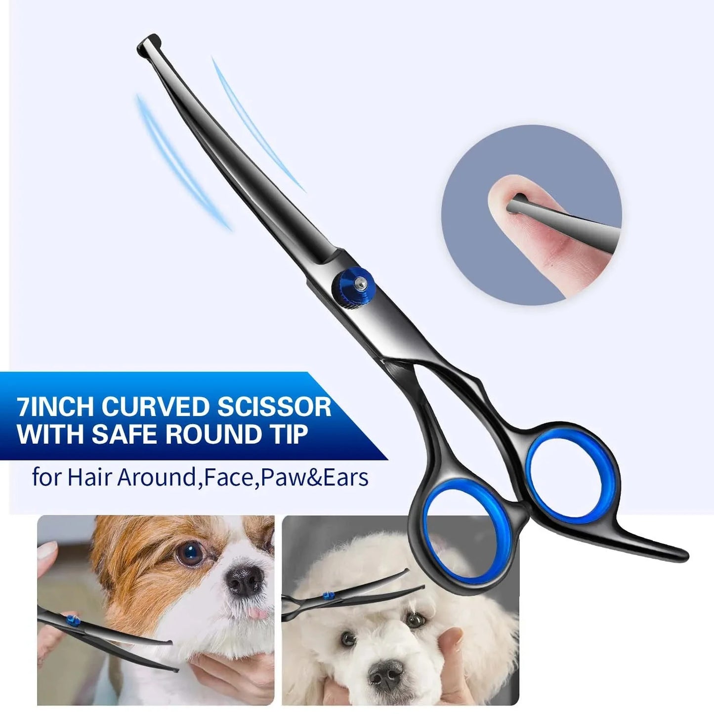 Titanium Grooming Scissors: Professional Quality at Your Fingertips