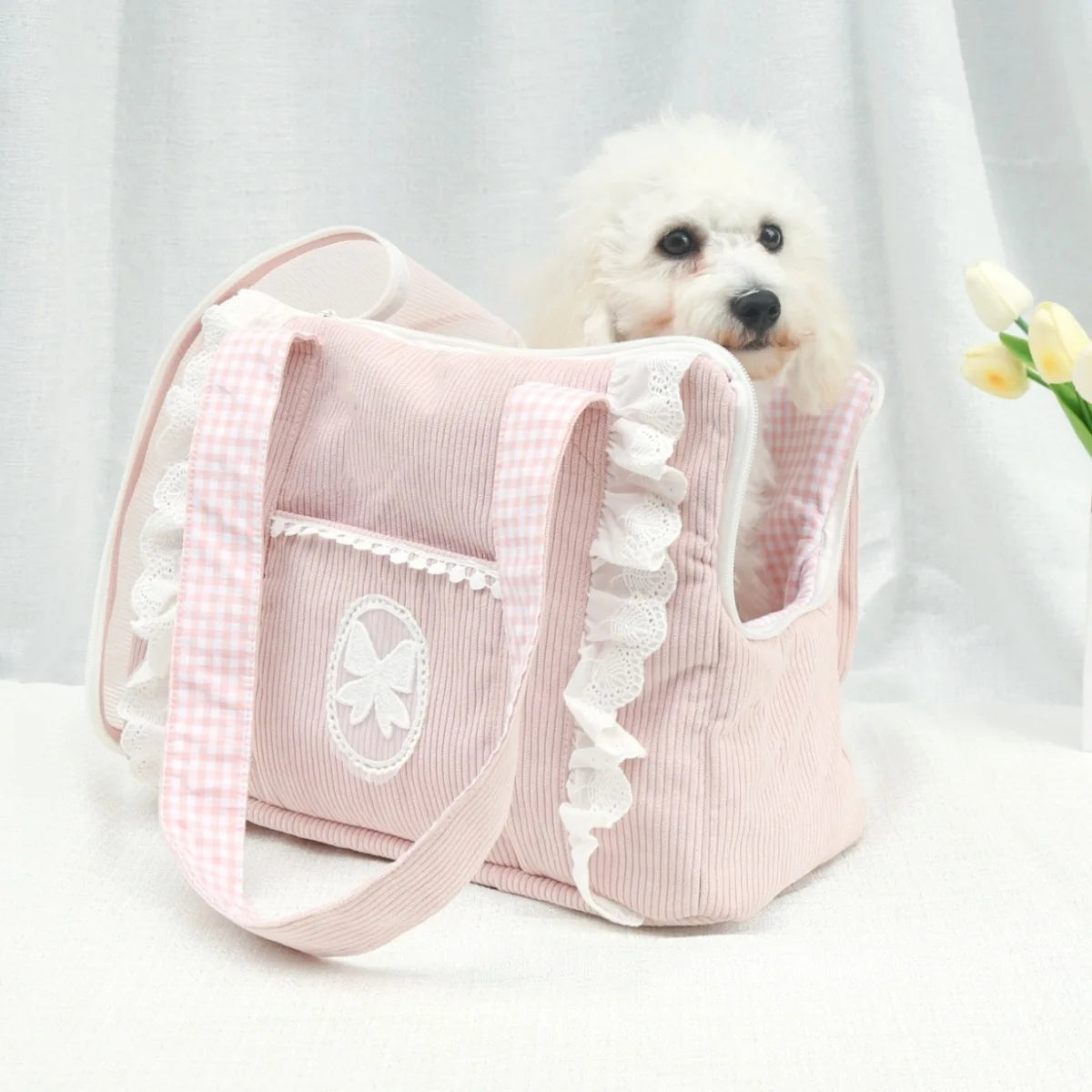 Mignon et pratique : Le sac à bandoulière parfait pour vos balades avec votre chiot !