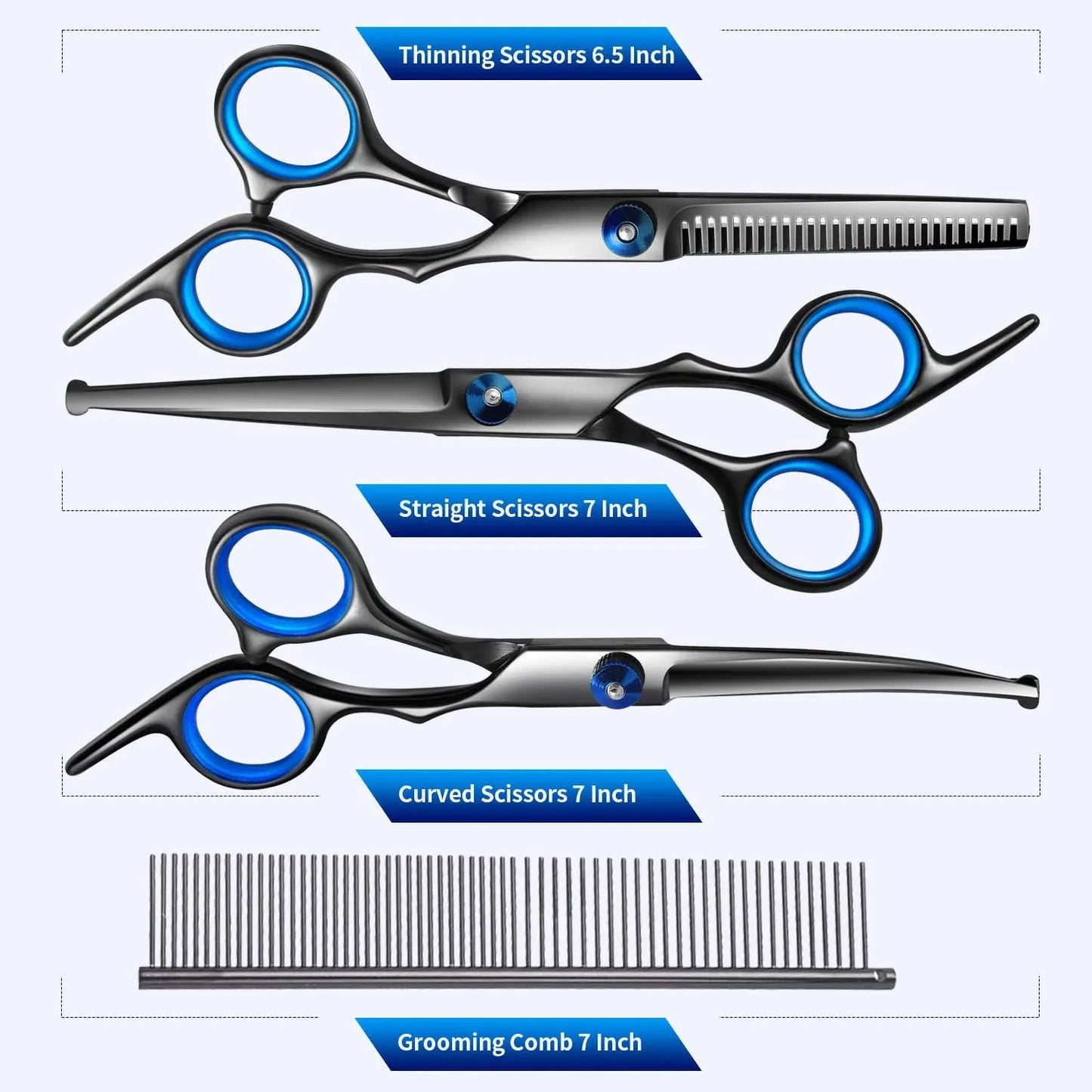 Titanium Grooming Scissors: Professional Quality at Your Fingertips