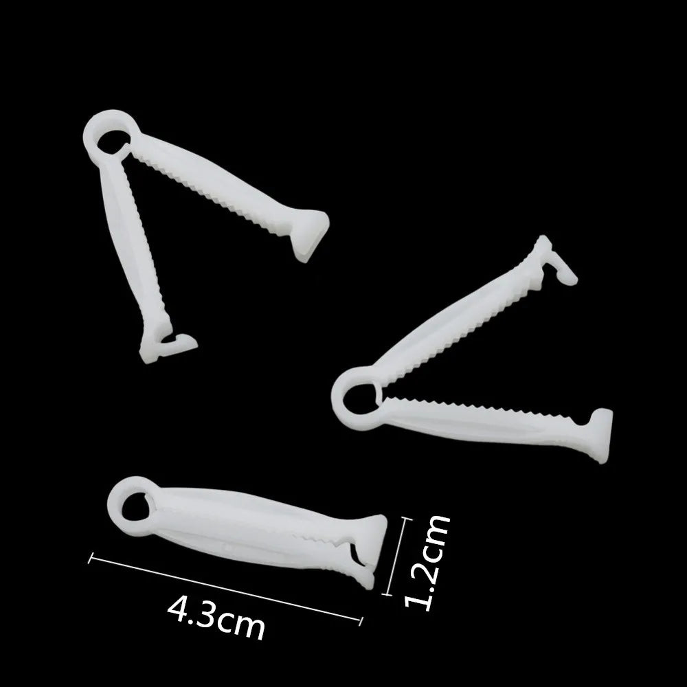 Lot de 50 clips hémostatiques jetables pour cordon ombilical