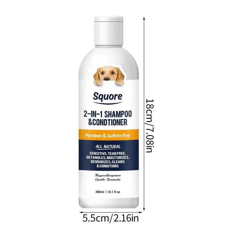 Lavage pour chien au pH équilibré : Pour un pelage doux et brillant