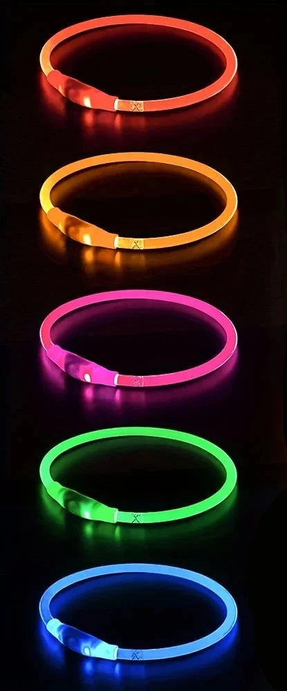 Light up your walks with style! The LED collar that makes your dog unique and safe.