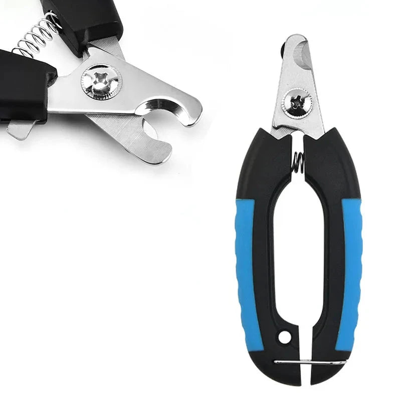 Professional stainless steel nail clippers for dogs and cats