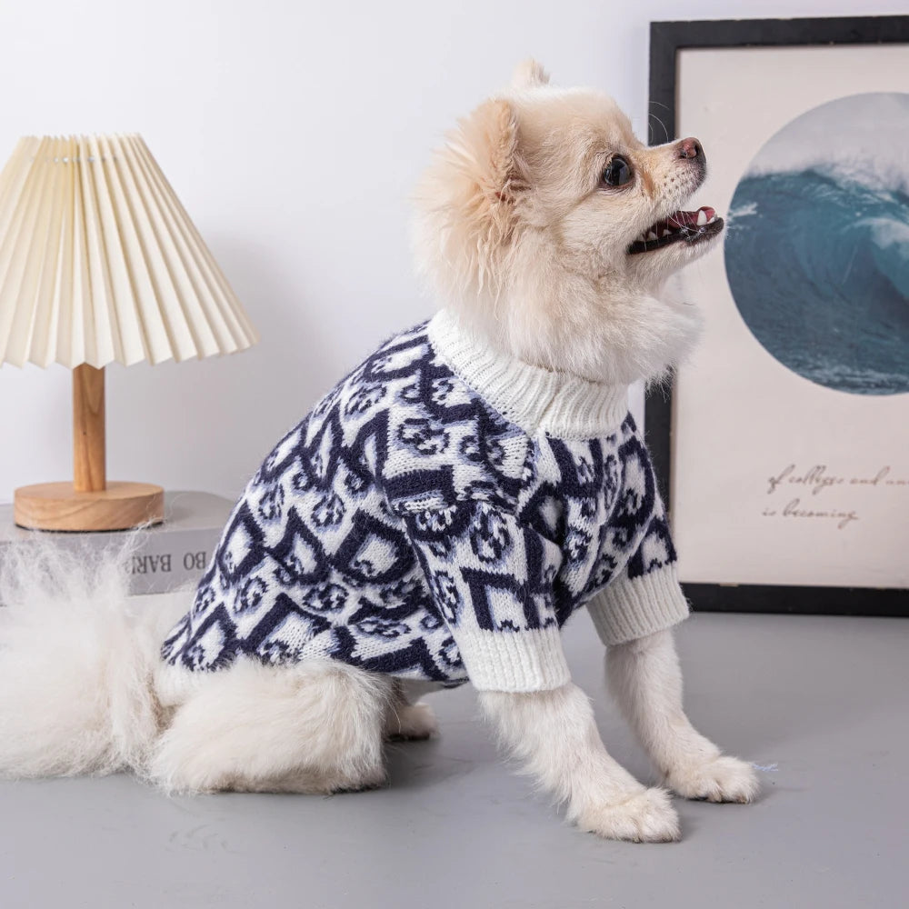 Pull Automne/Hiver de Luxe pour Chiens