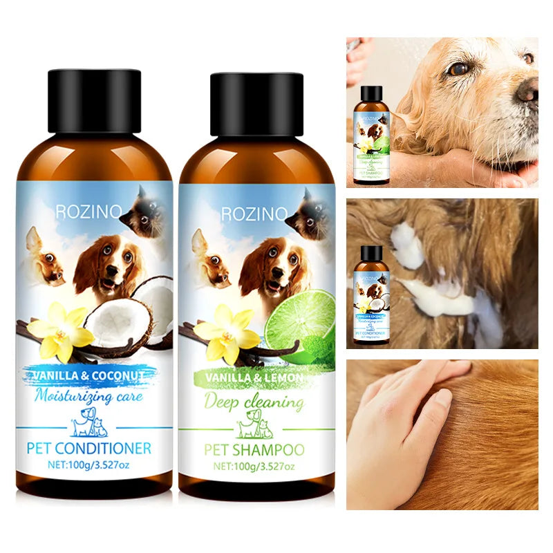 Pack Perfect Clean : shampoing et après-shampoing naturels pour chiens