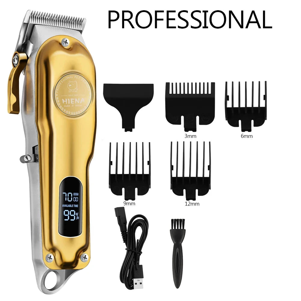 Professional clipper: Perfect cut for all hair types.