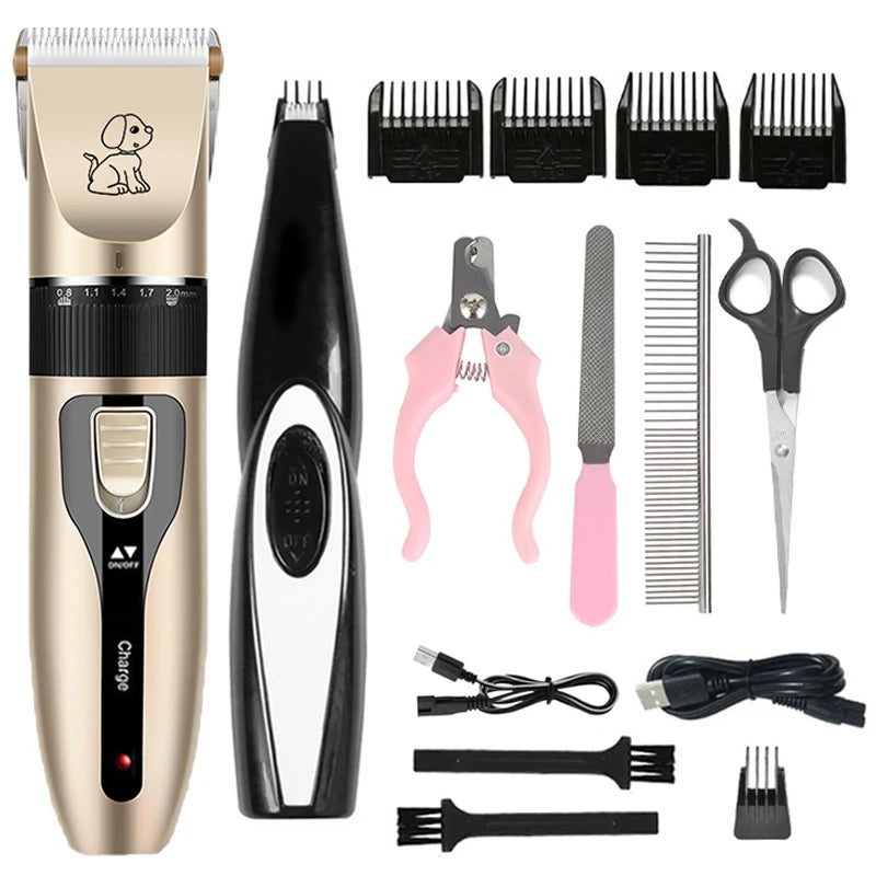 Cabello impecable garantizado: kit recortador recargable