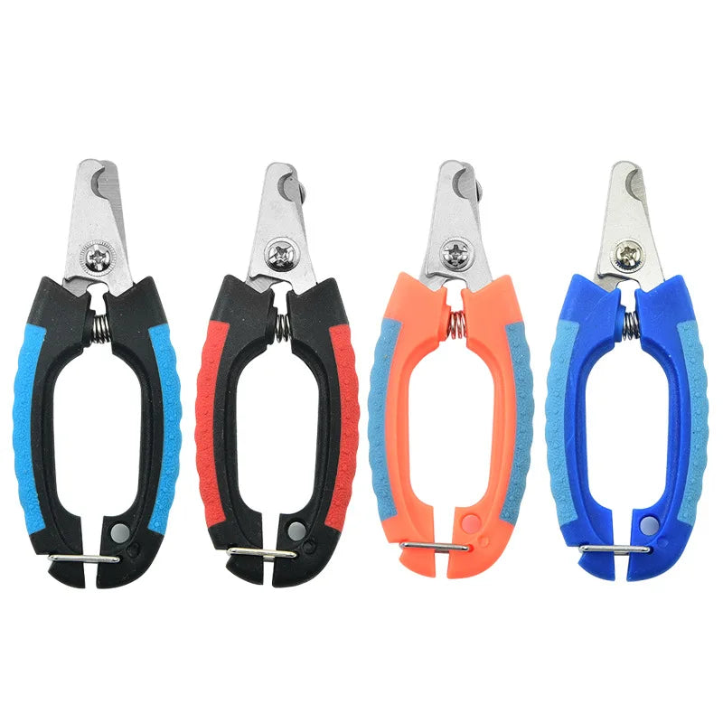 Professional stainless steel nail clippers for dogs and cats