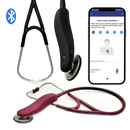 Stéthoscope Numérique Bluetooth 9260 : Écoute Médicale Réinventée