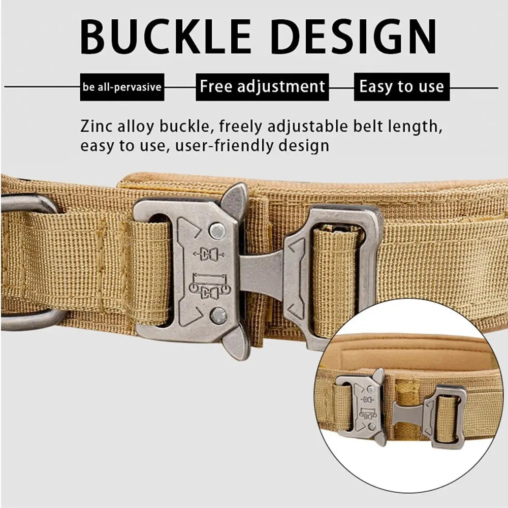 The sturdy and stylish collar for four-legged adventurers!