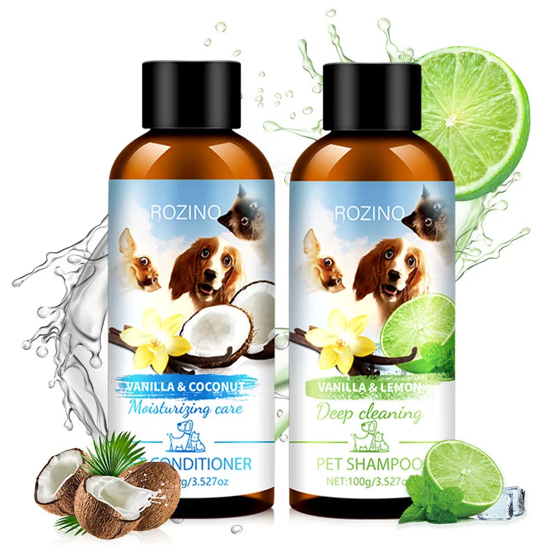 Perfect Clean Pack: Natural Shampoo and Conditioner for Dogs