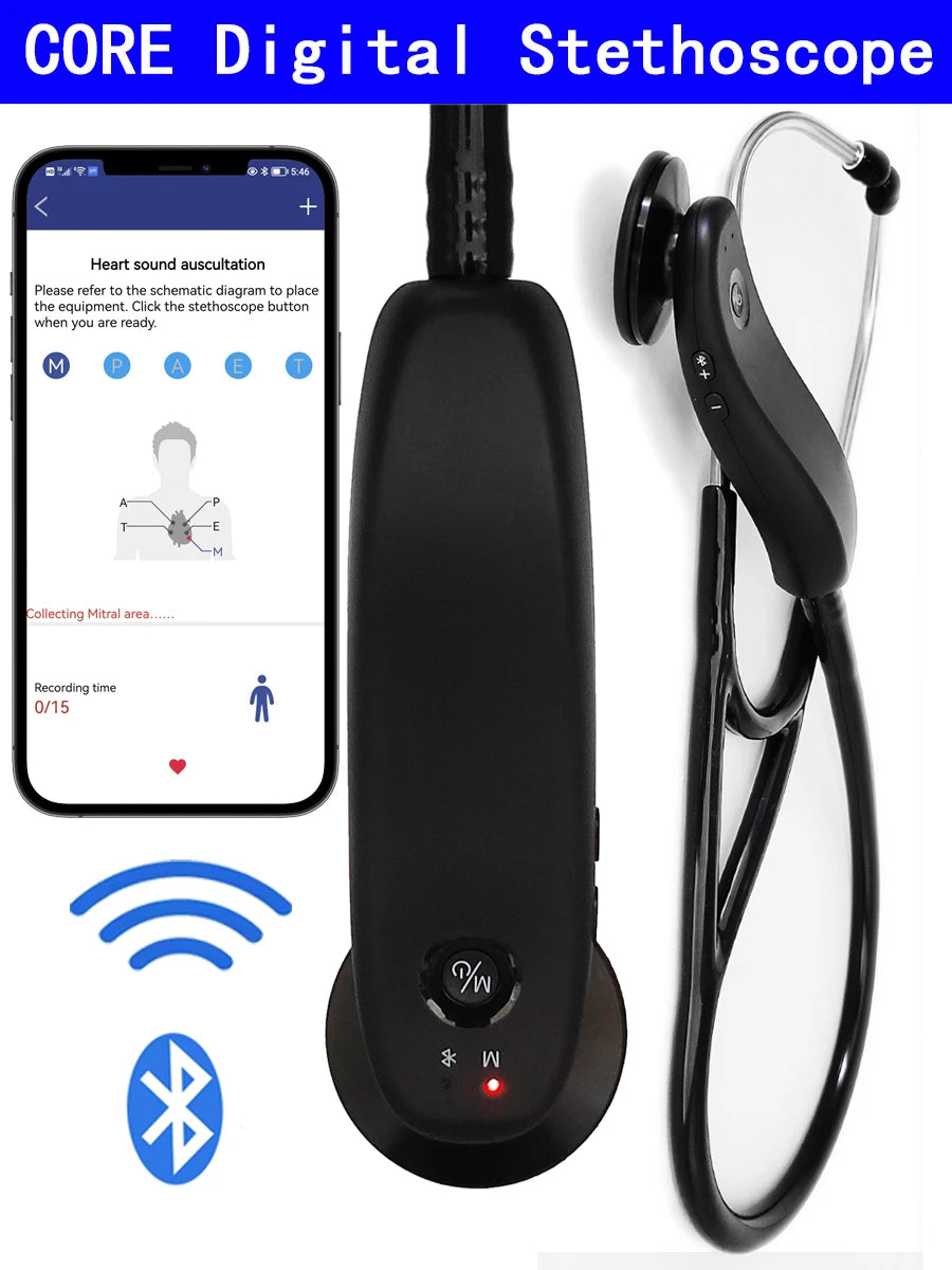 Stéthoscope Numérique Bluetooth 9260 : Écoute Médicale Réinventée